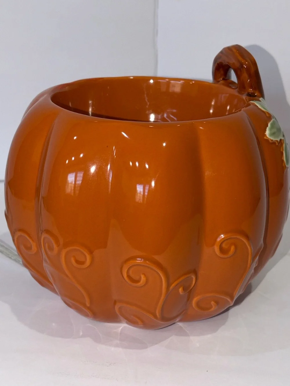 Yankee Candle Scenterpiece Ceramic Pumpkin Electric Wax Warmer EUC